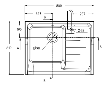 Evier Timbre d'Office Tradition