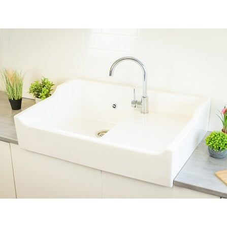 Evier Timbre d'Office Grand Siècle Blanc