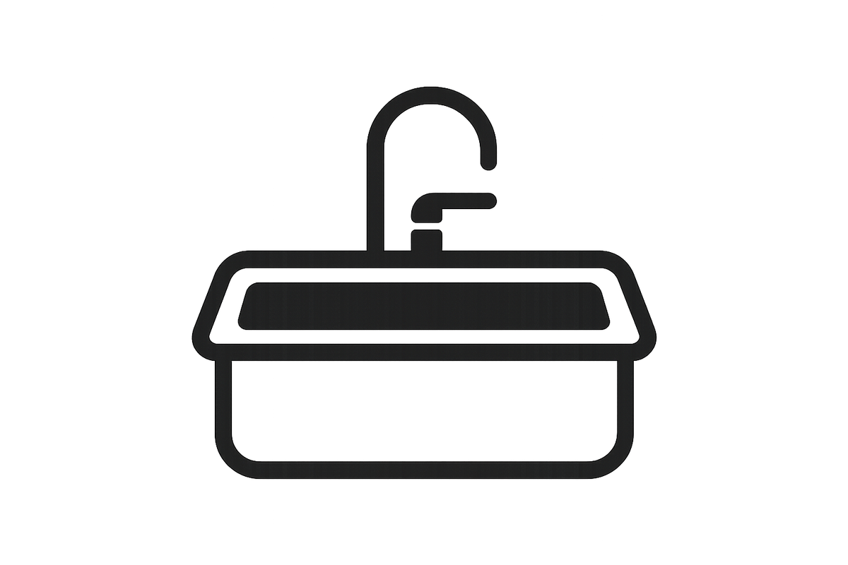 un pictogramme qui repsente nos produit donc des eviers